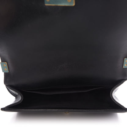 Chanel Calfskin Quilted Medium Boy Flap Black 5 of 9