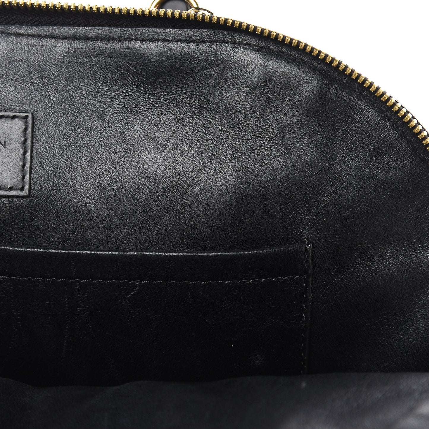 Lambskin Malletage Alma PM Black