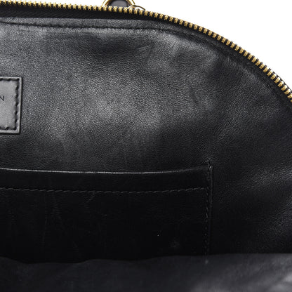 Louis Vuitton Lambskin Malletage Alma PM Black 12 of 20
