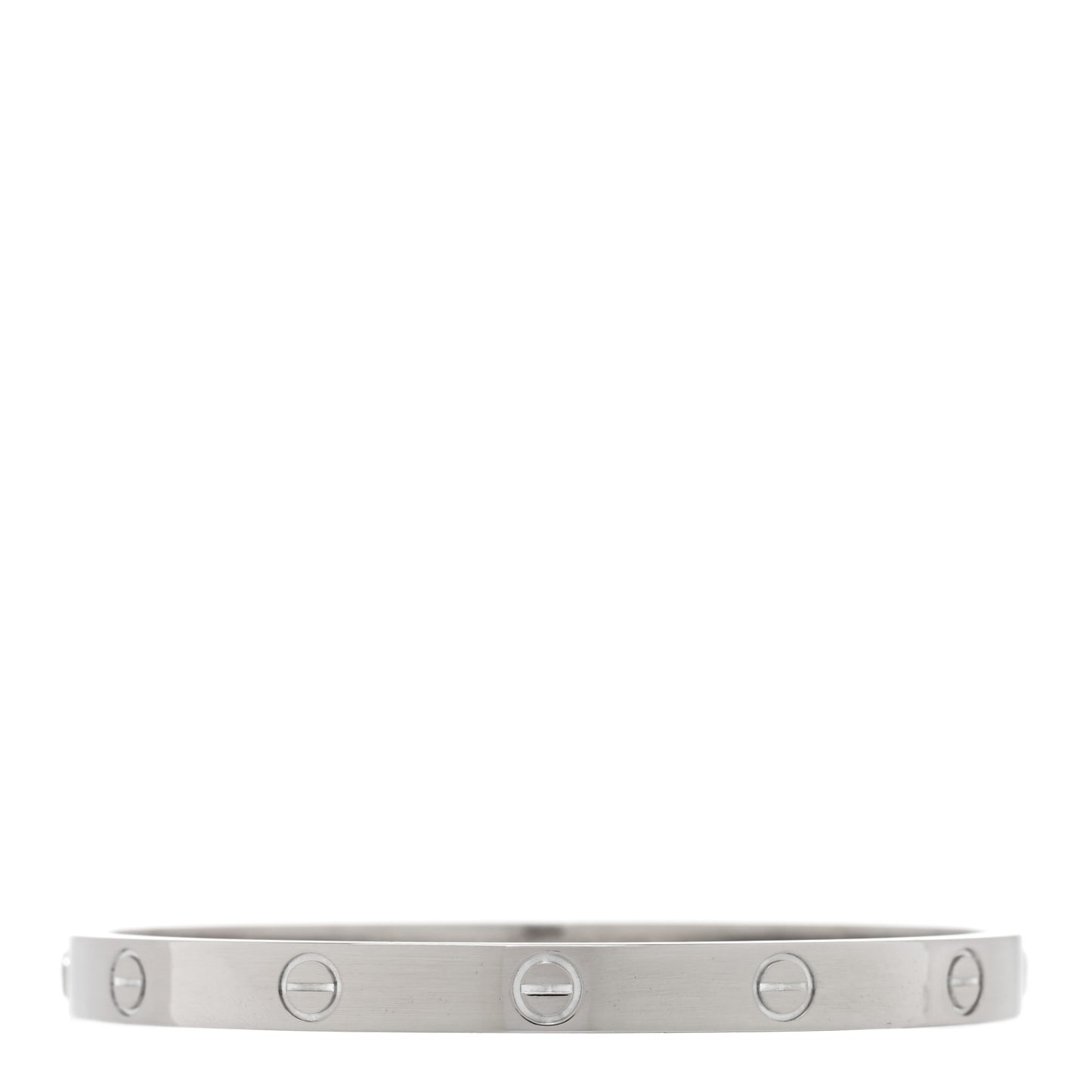 18K White Gold LOVE Bracelet 18