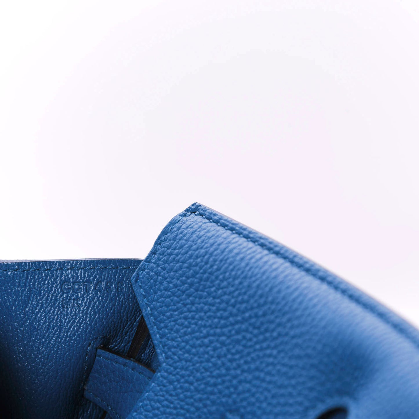 Togo Birkin 30 Bleu Zellige
