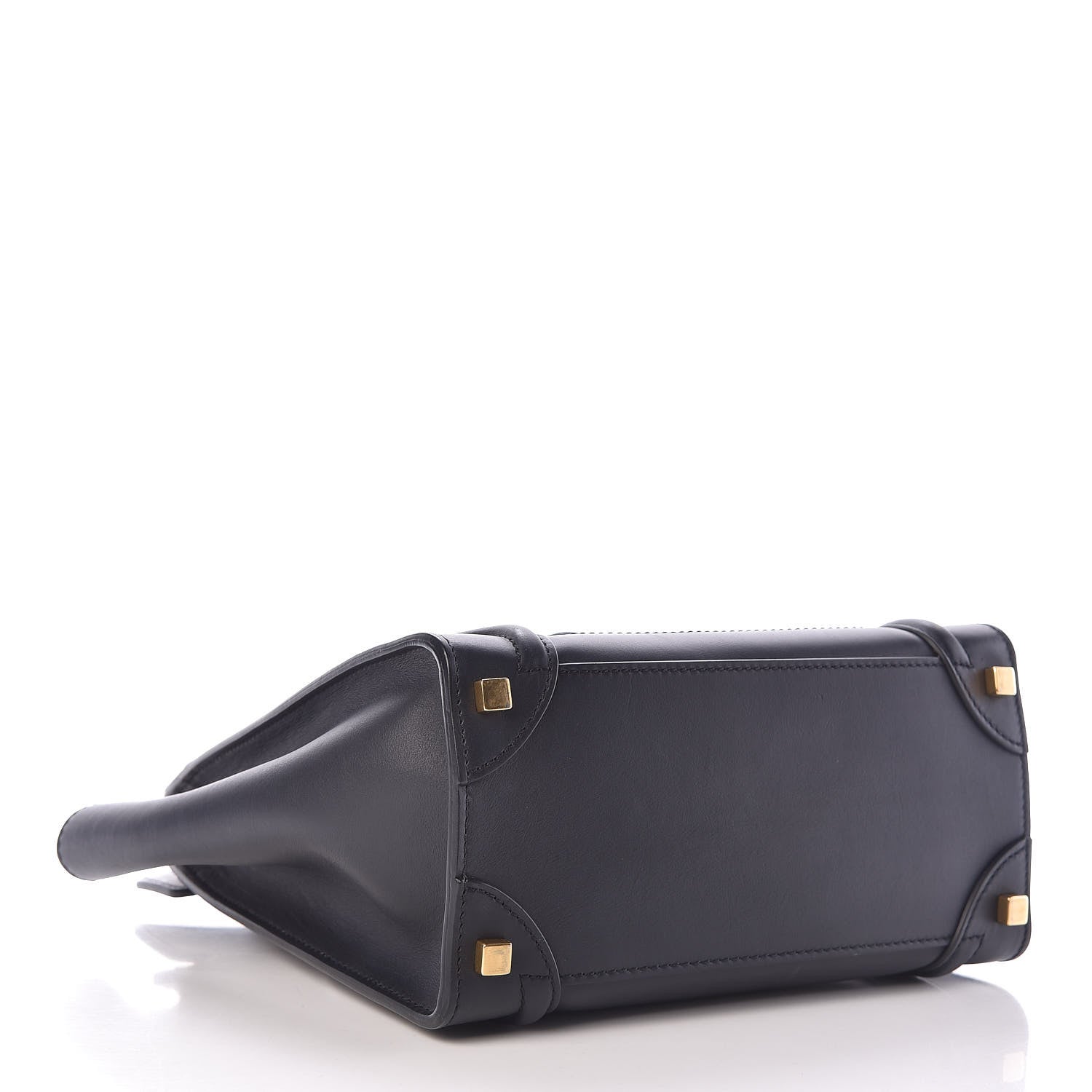 Celine Smooth Calfskin Micro Luggage Navy Blue 4 of 9
