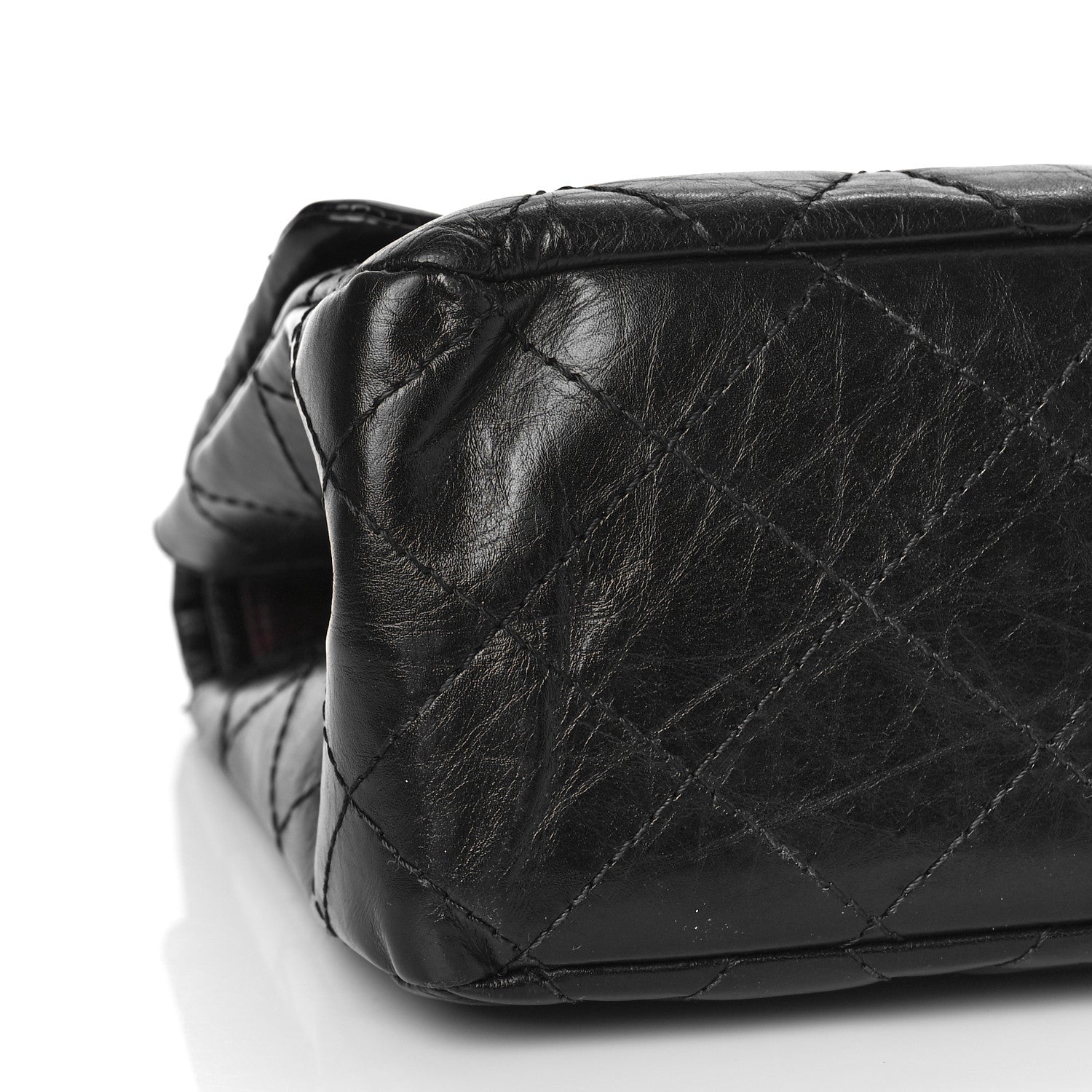 Chanel Aged Calfskin Quilted 2.55 Reissue 227 Flap Black 9 of 11