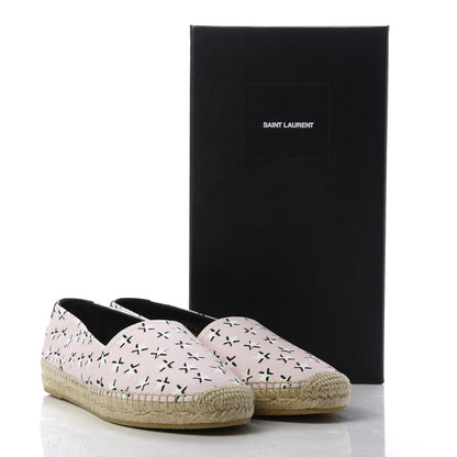 Saint Laurent Canvas Star Fun Espadrilles 38.5 Pink 10 of 10