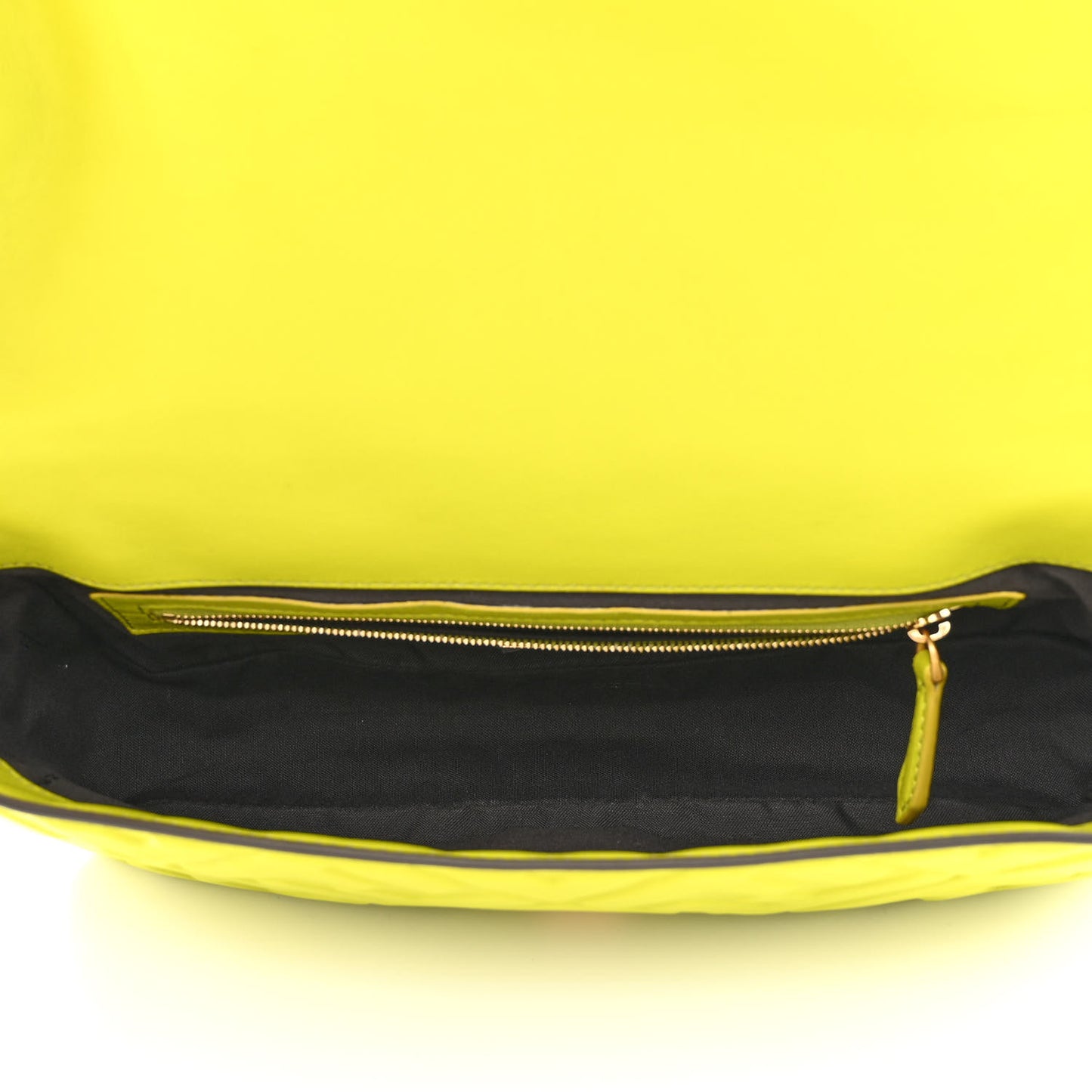 Nappa FF 1974 Embossed Baguette Wasabi