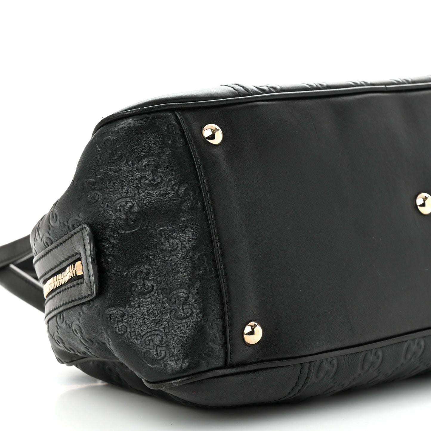 Guccissima Small Princy Satchel Black