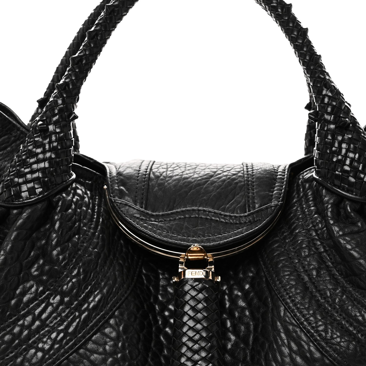 Fendi Nappa Nuvolata Spy Black 7 of 9