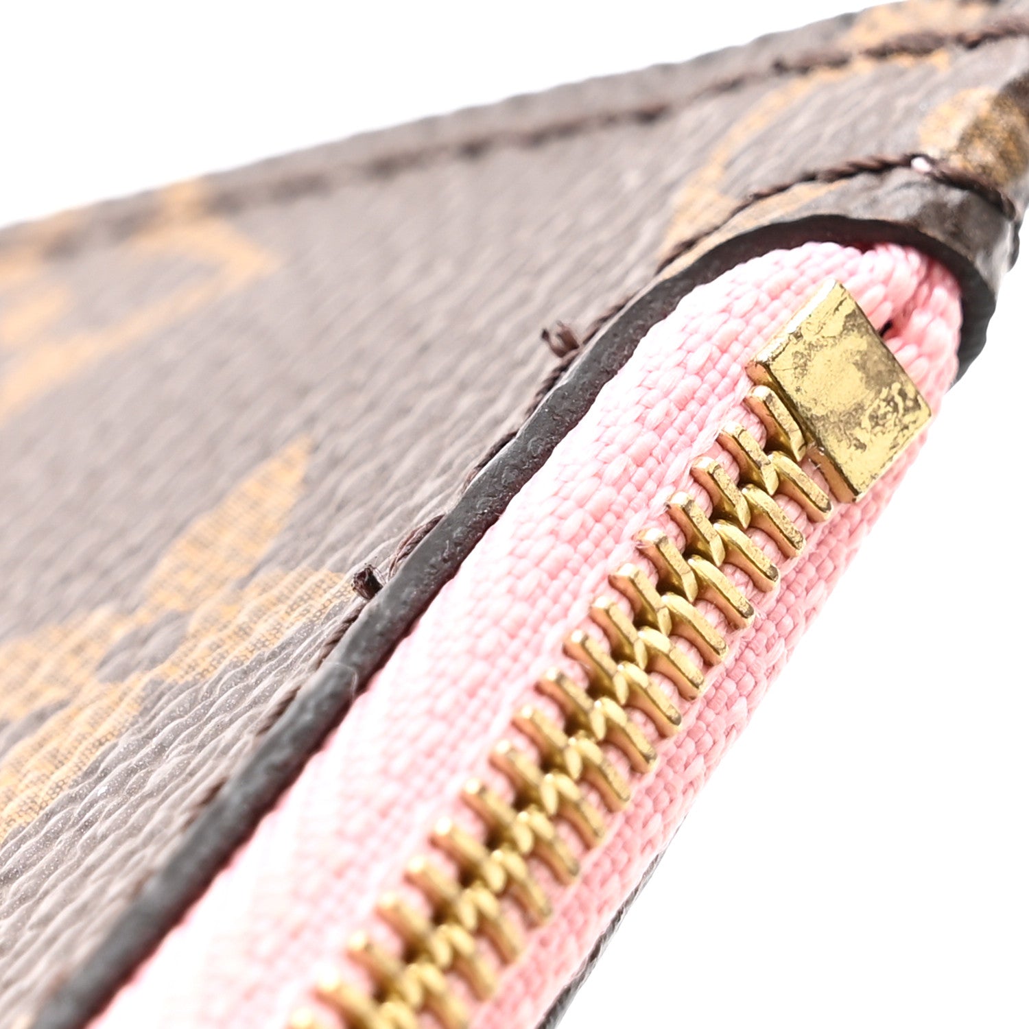 Louis Vuitton Monogram Neverfull MM GM Pochette Rose Ballerine 8 of 9