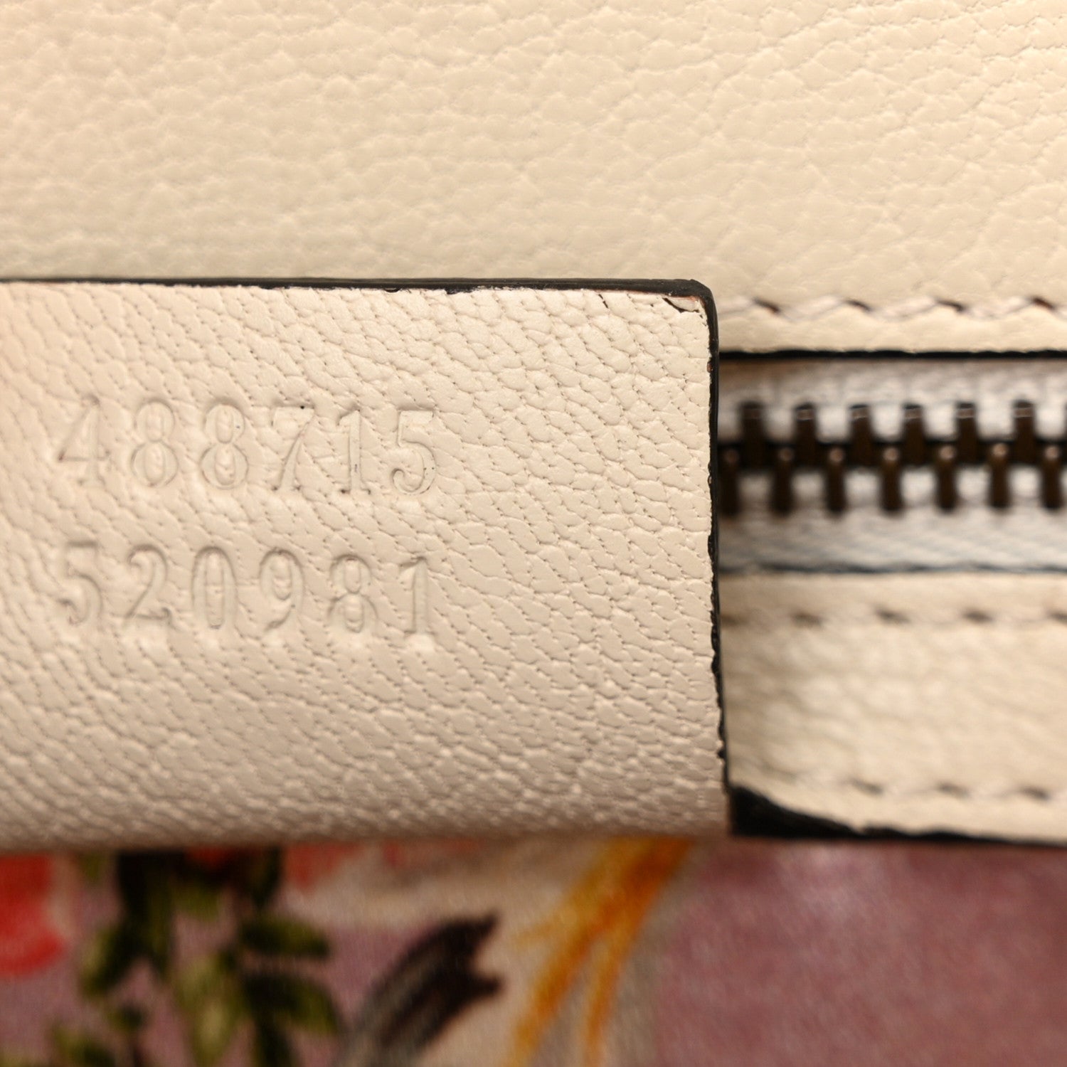 Gucci Calfskin Snakeskin Small Ottilia Top Handle Bag Black White 7 of 11