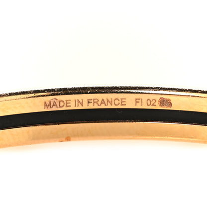 Hermes Enamel Extra Narrow A Vos Crayons Uni Bracelet  Aurore Rose 4 of 6