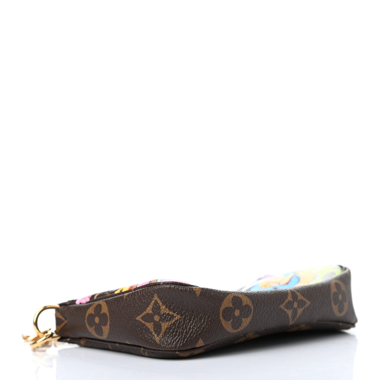 Monogram 2021 Christmas Animation Japanese Garden Mini Pochette Accessories Wisteria Pink