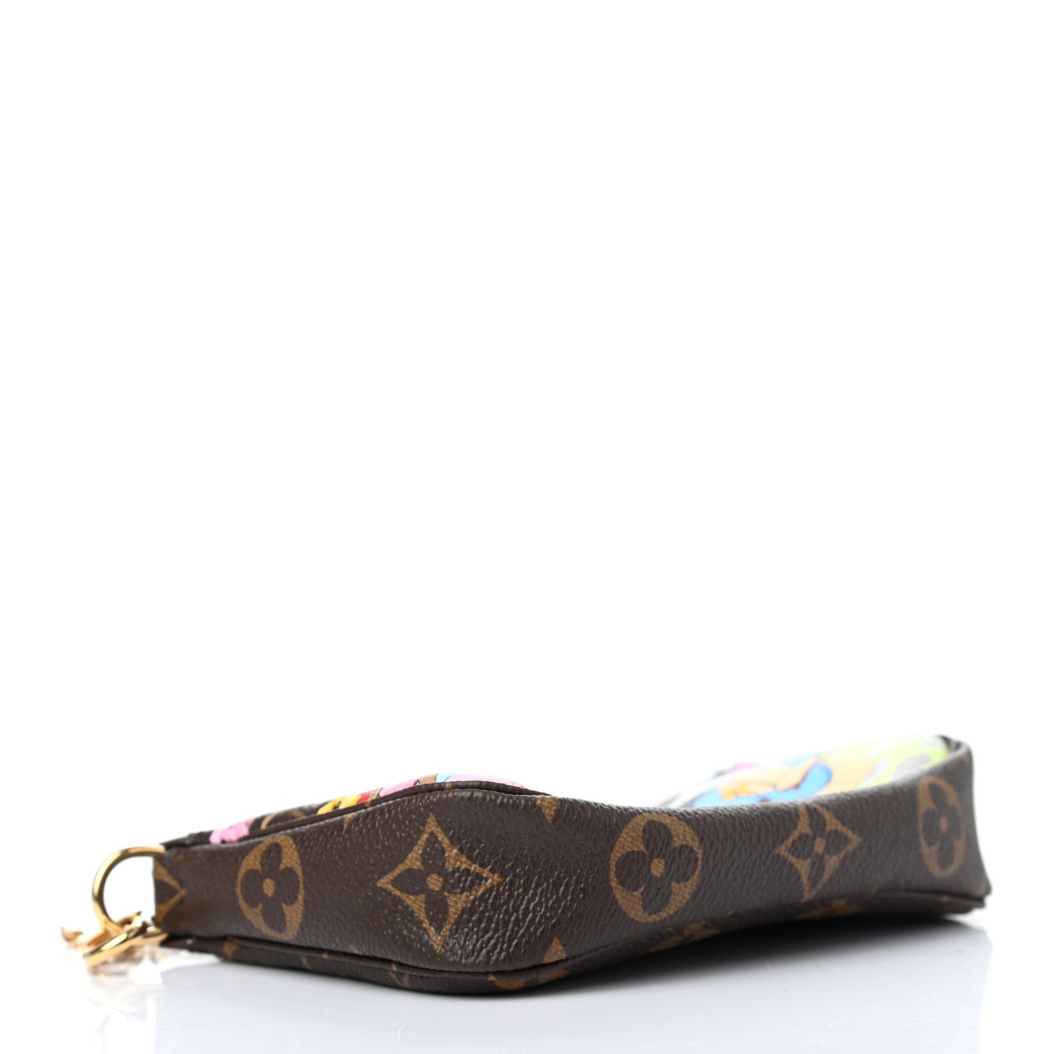 Louis Vuitton Monogram 2021 Christmas Animation Japanese Garden Mini Pochette Accessories Wisteria Pink 4 of 7