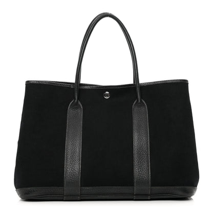 Hermes Toile Negonda Garden Party Tote 36 MM Black 2 of 10