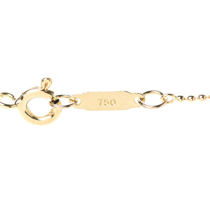 Tiffany 18K Yellow Gold Mini Heart Key Pendant Necklace 6 of 6