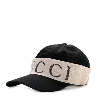 Gucci Gabardine Gucci Headband Baseball Hat M Black 1 of 9