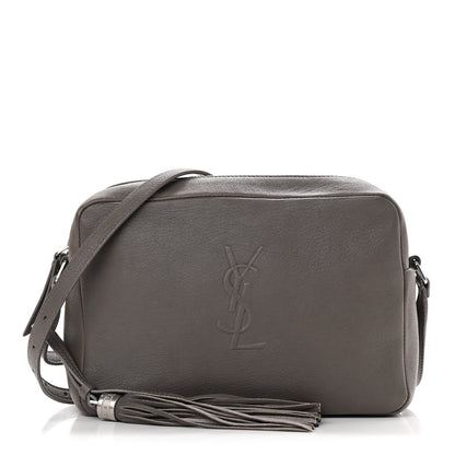 Saint Laurent Lambskin Monogram Small Lou Camera Bag Asphalt 1 of 12
