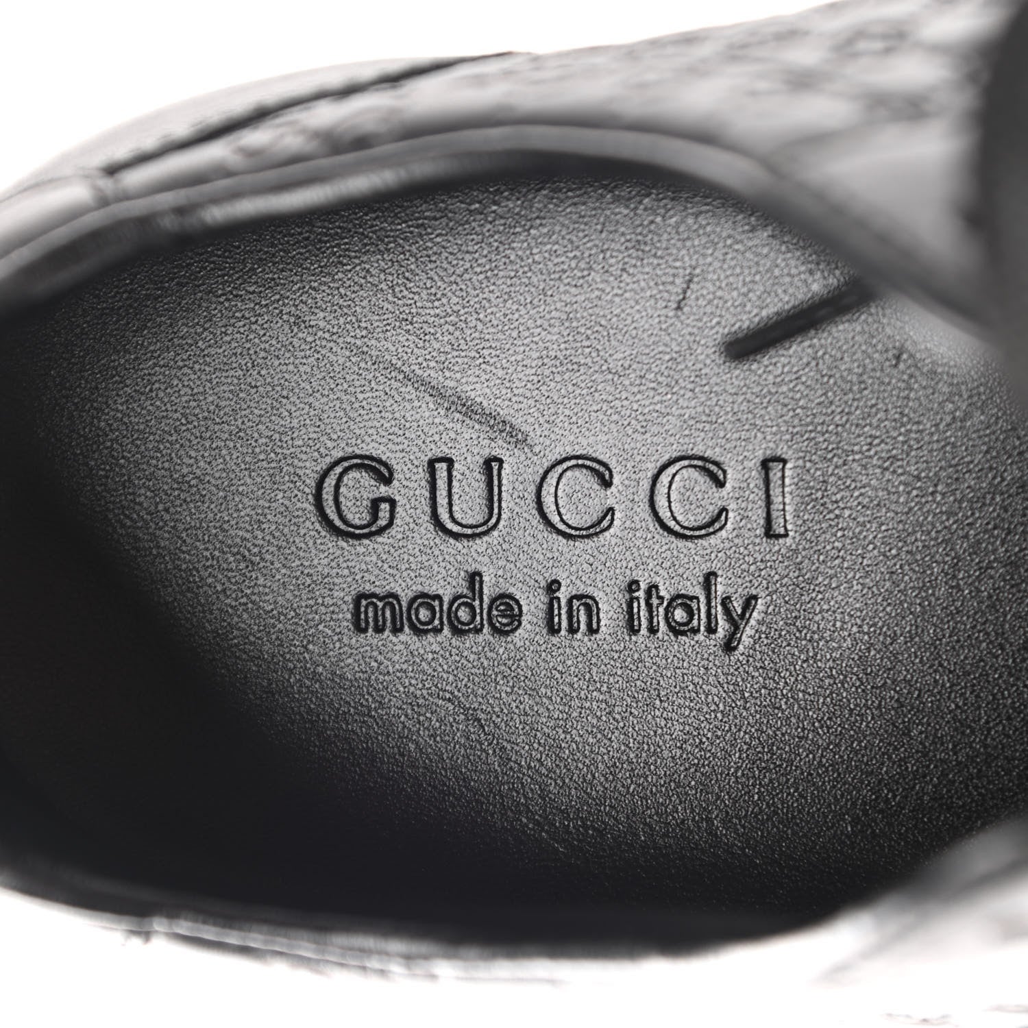 Gucci Microguccissima Web Sneakers 8 Black 7 of 9