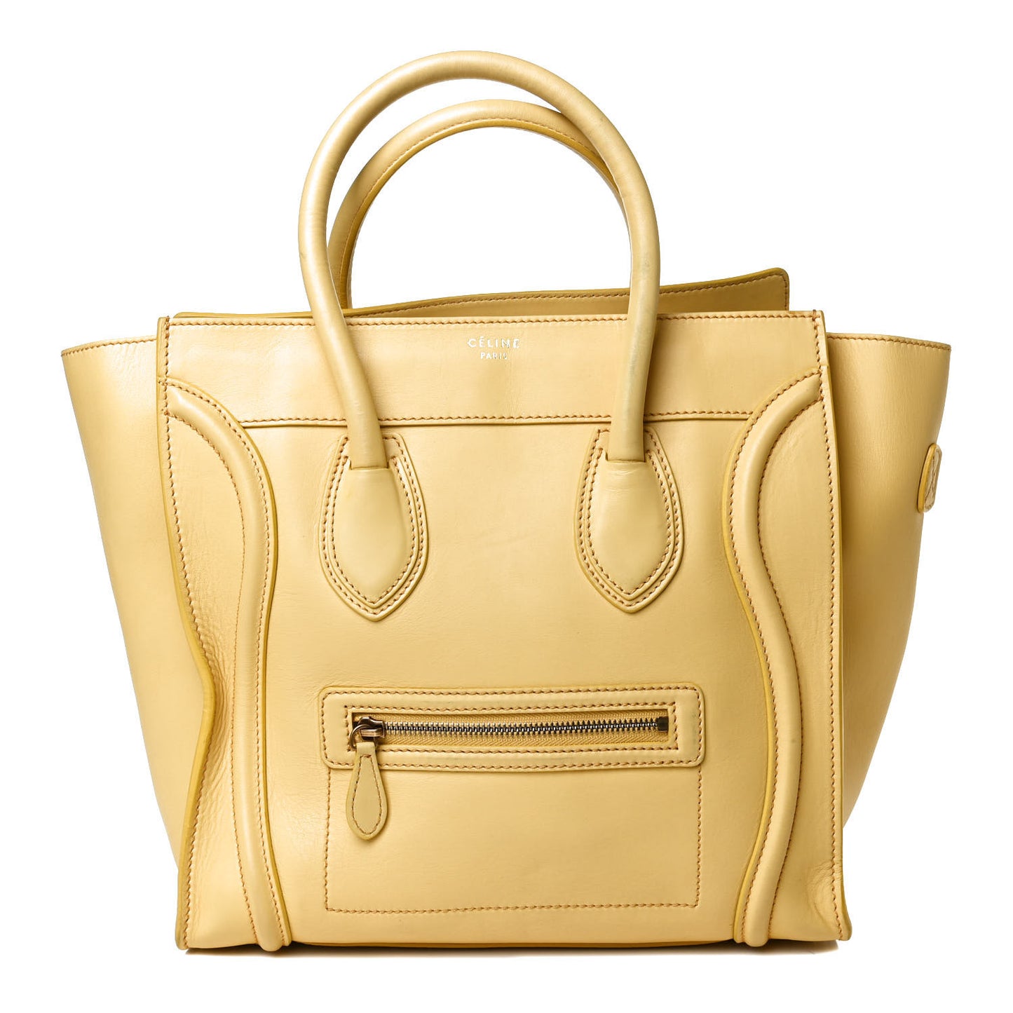 Smooth Calfskin Mini Luggage Butter