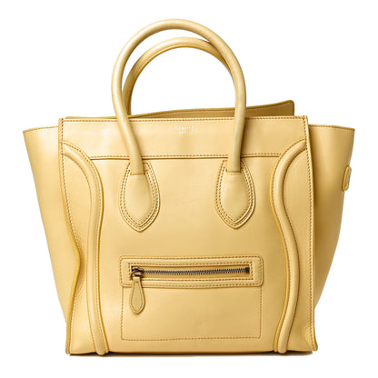 Celine Smooth Calfskin Mini Luggage Butter 1 of 16