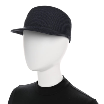 Hermes Paper Emma Cap 58 Marine Ecru 2 of 8