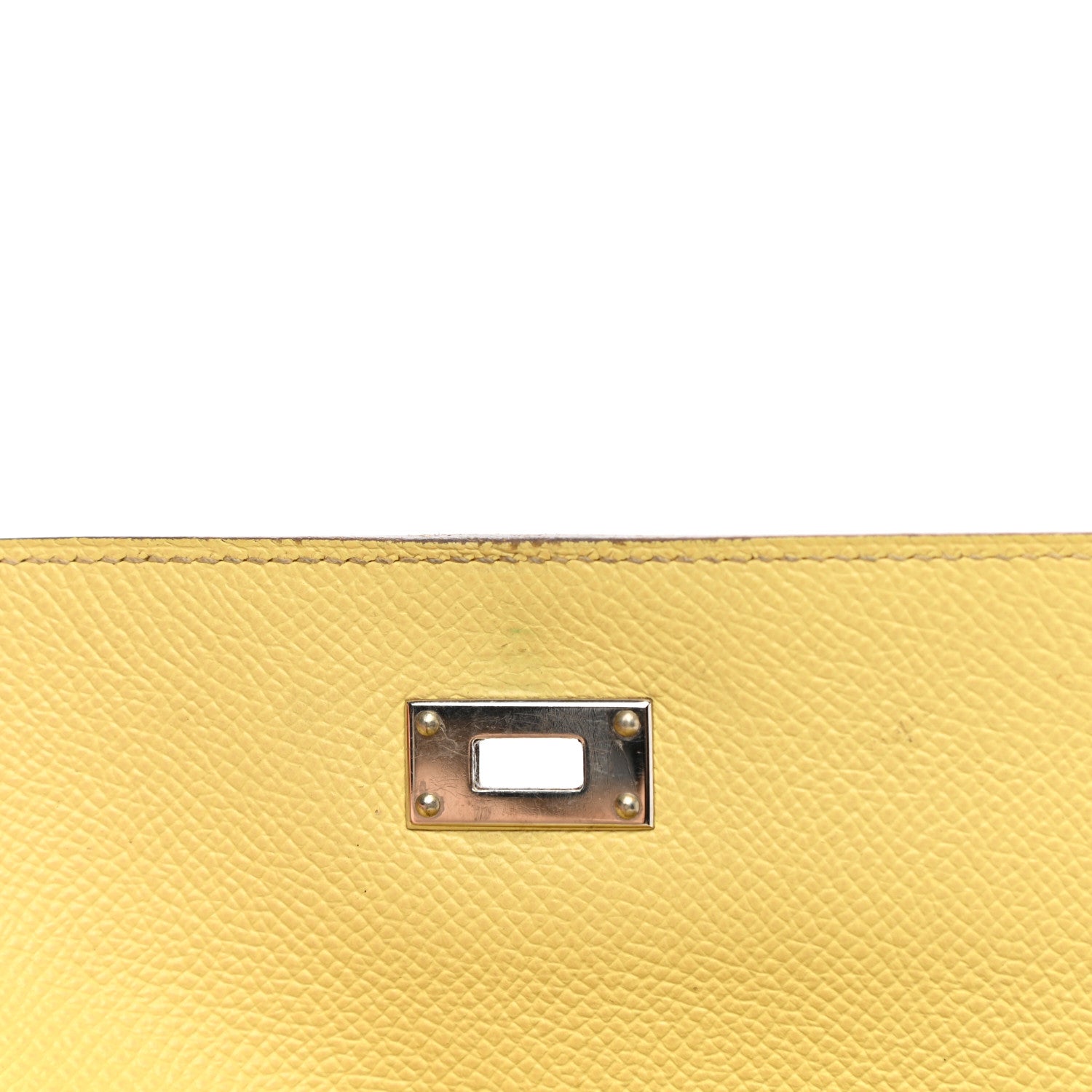 Hermes Epsom Kelly Longue Wallet Soufre 9 of 14