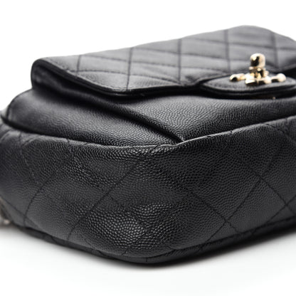 Chanel Caviar Quilted CC Day Camera Case Black 6 of 10
