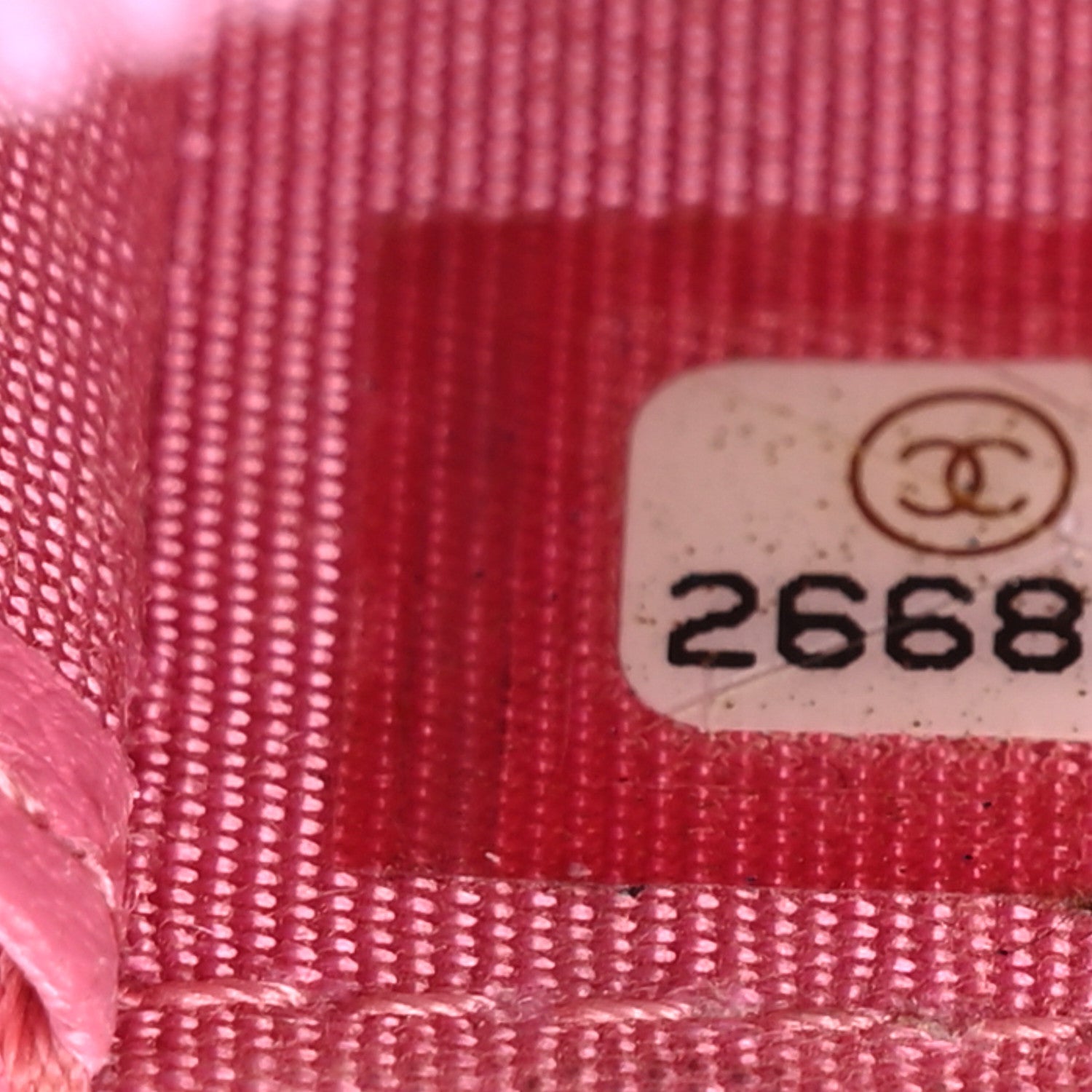 Chanel Calfskin Quilted Boy Zip Around Coin Purse Wallet Pink 6 of 9