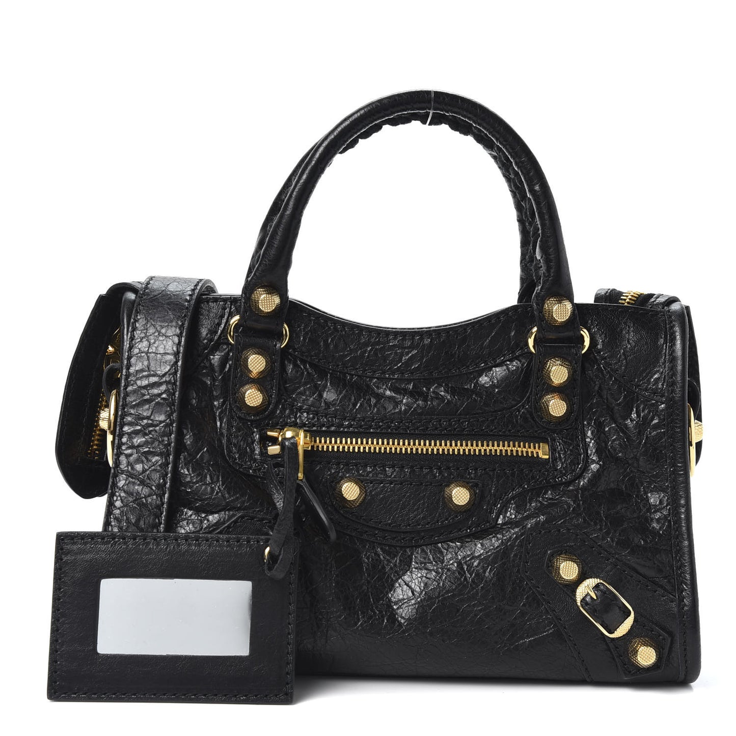 Agneau Giant 12 Gold Hardware Mini City Black