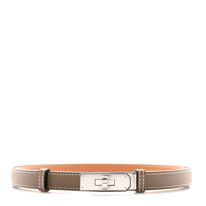 Hermes Epsom Kelly Belt Etoupe 1 of 5