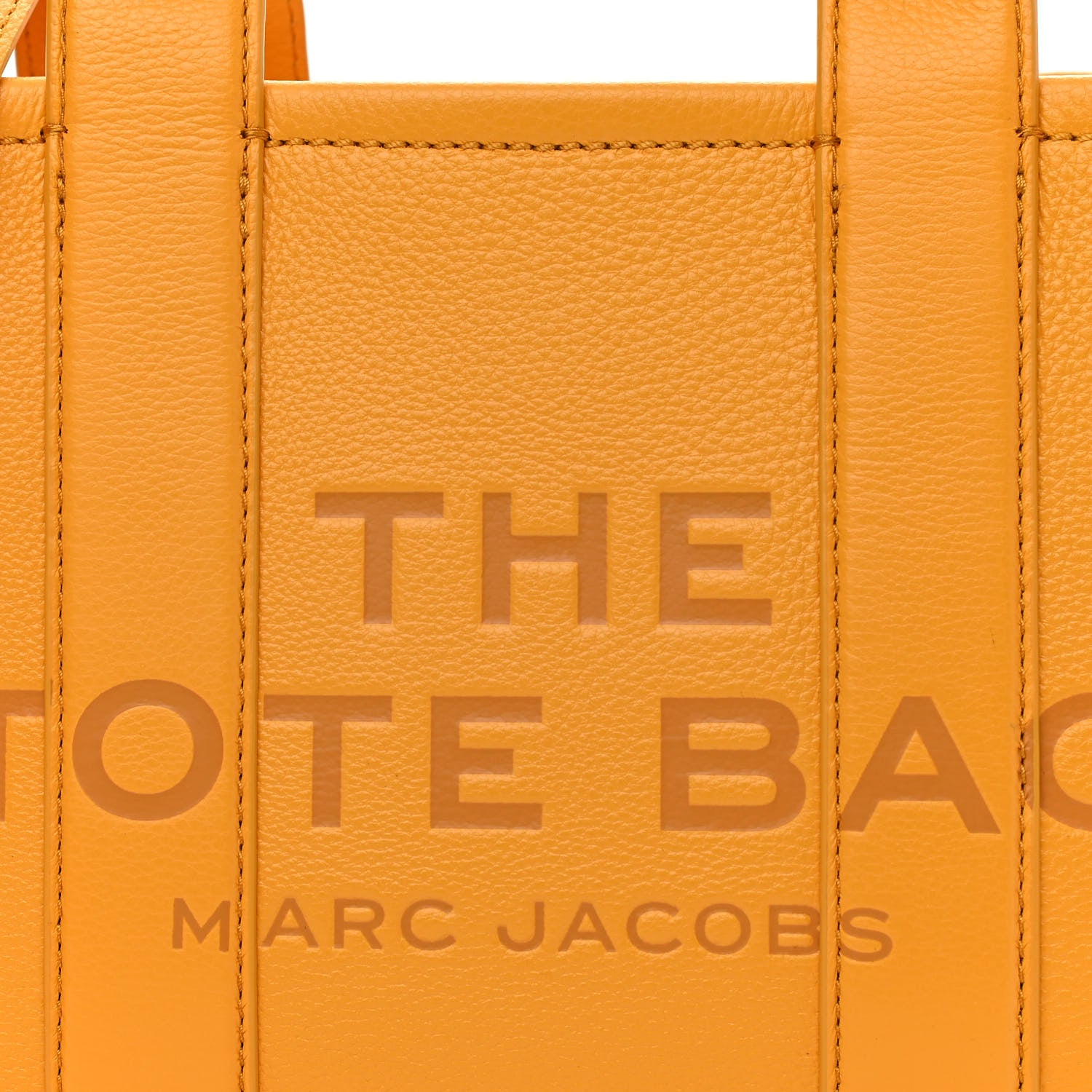 Marc Jacobs Grained Calfskin Small The Tote Bag Artisan Gold 8 of 10