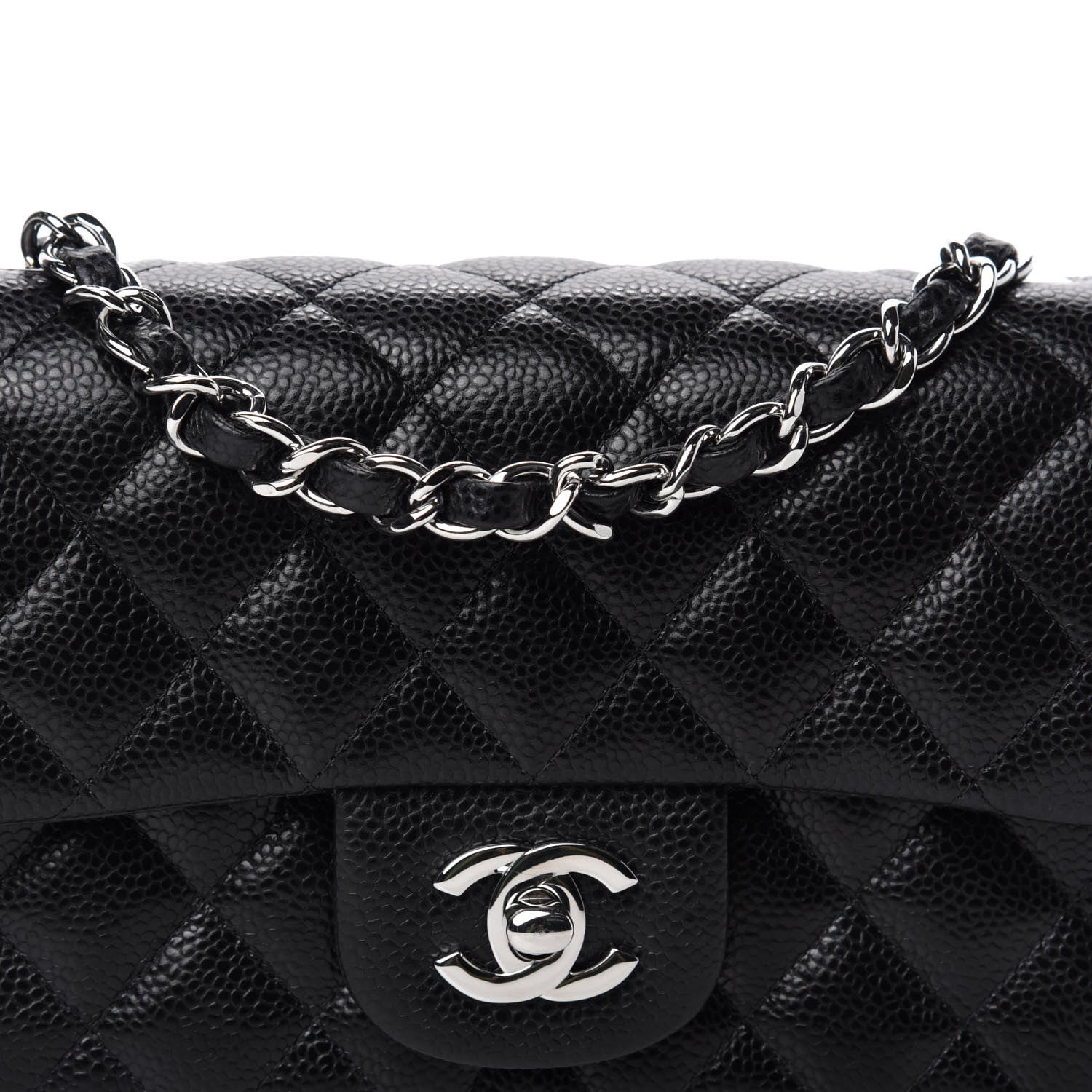 Chanel Caviar Quilted Mini Rectangular Flap Black 11 of 11