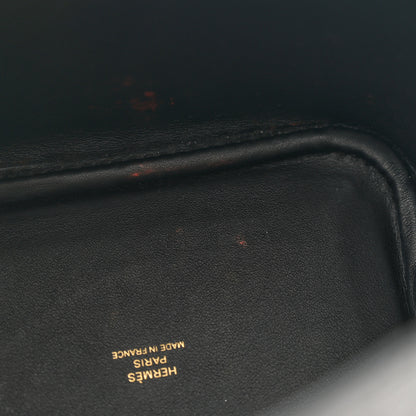 Hermes Ostrich Micro Picotin Lock Black 11 of 12