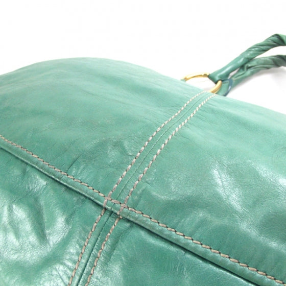 Vitello Leather Large Hobo