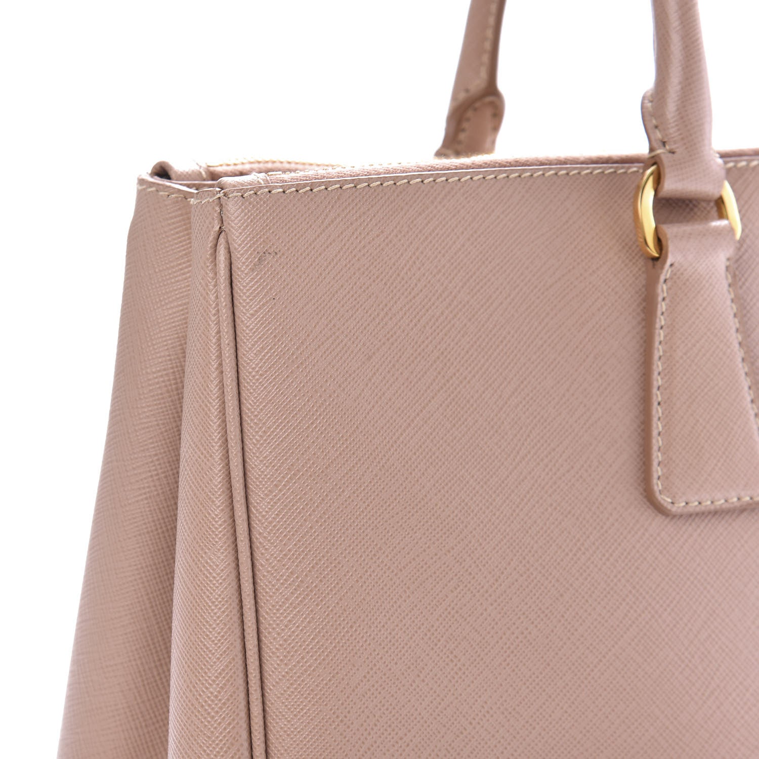 Prada Saffiano Large Galleria Double Zip Tote Cammeo 10 of 12