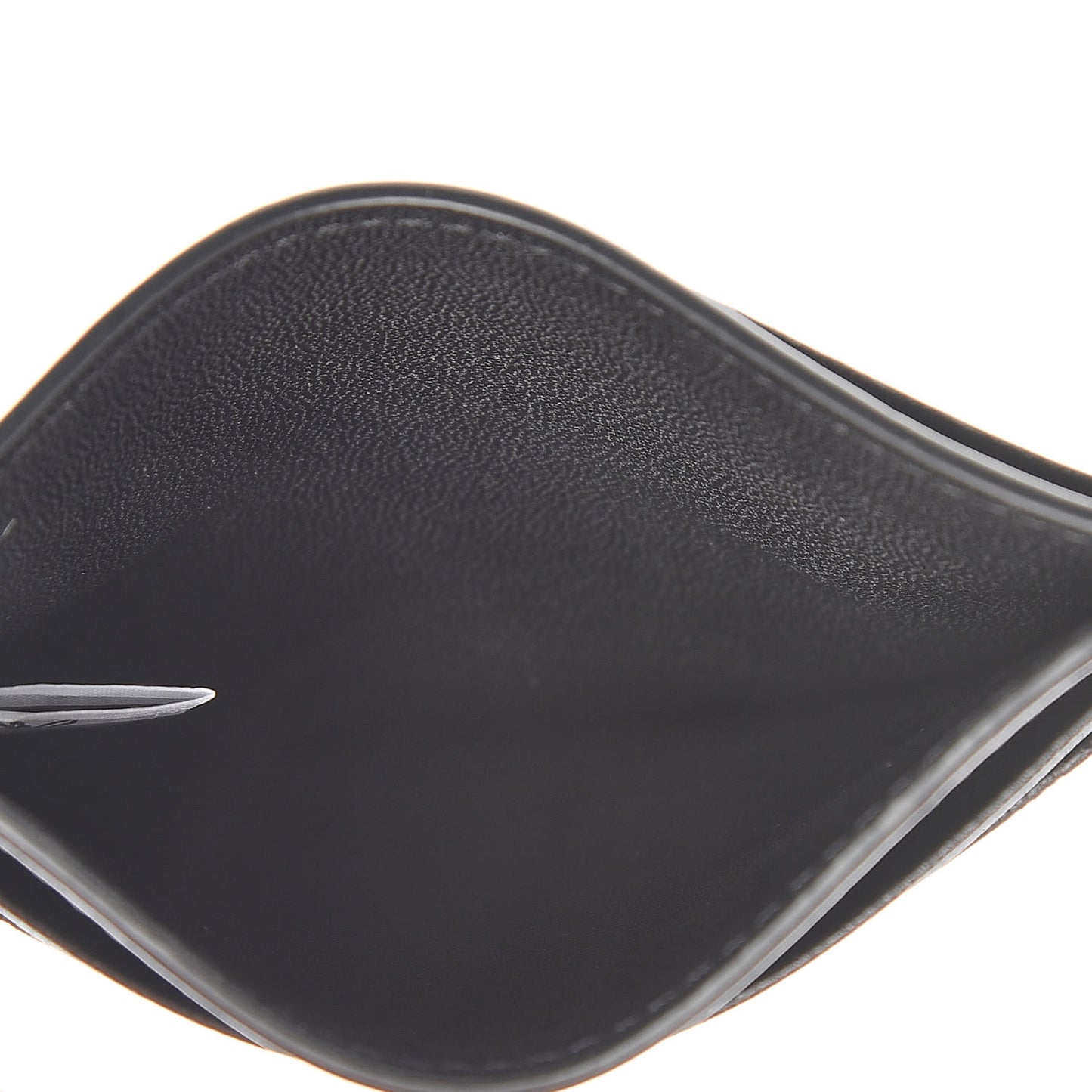 Calfskin Calfskin Ottomar Monogram Card Case Black