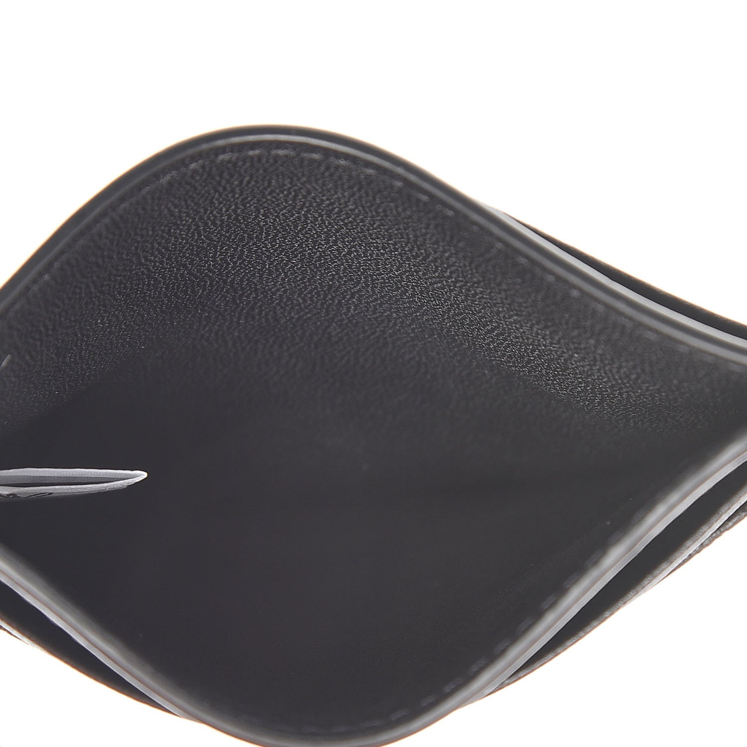 MCM Calfskin Calfskin Ottomar Monogram Card Case Black 5 of 6