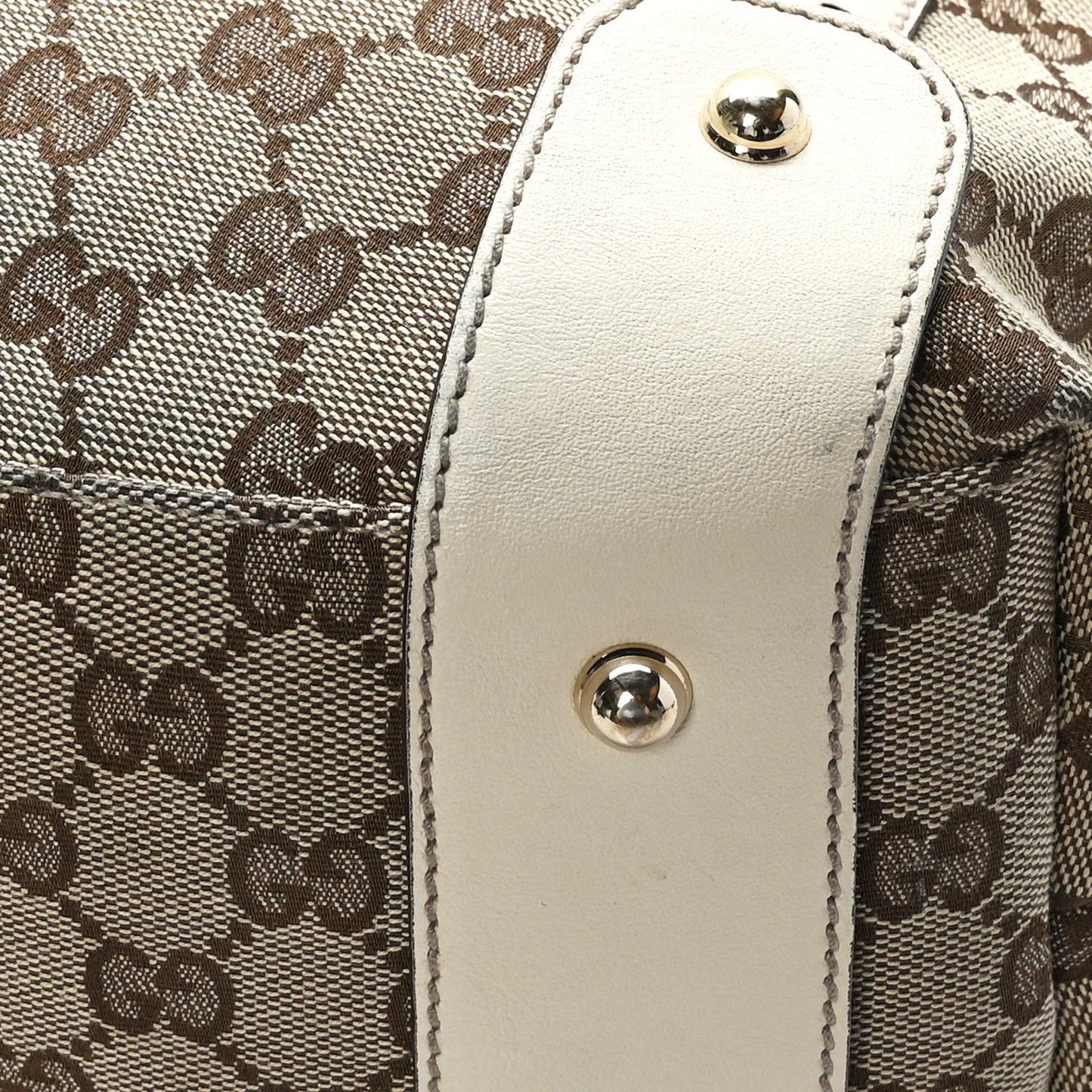 Monogram Medium Pelham Shoulder Bag Off White