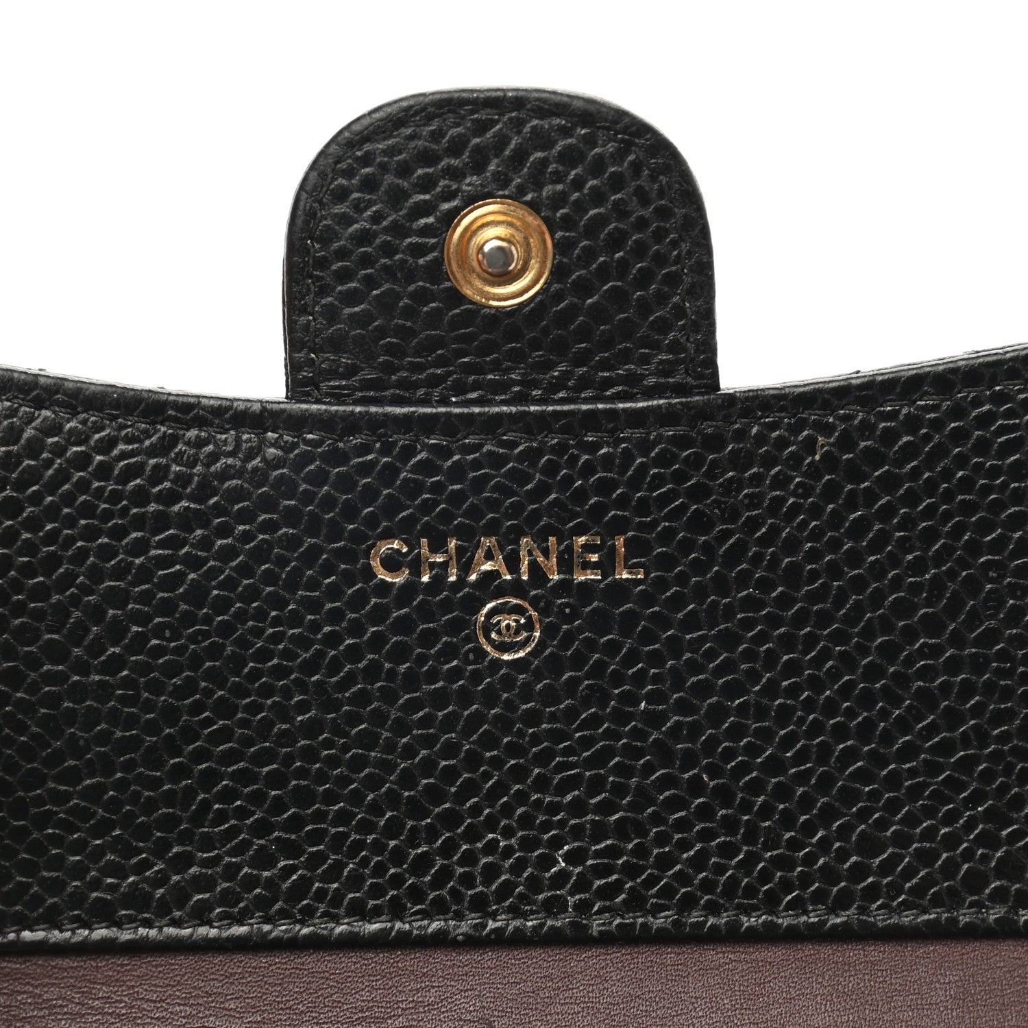 Chanel Caviar Quilted Compact Flap Wallet Black 15 of 20