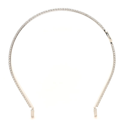 Louis Vuitton Strass Monogram LV Icon Headband Silver 3 of 7