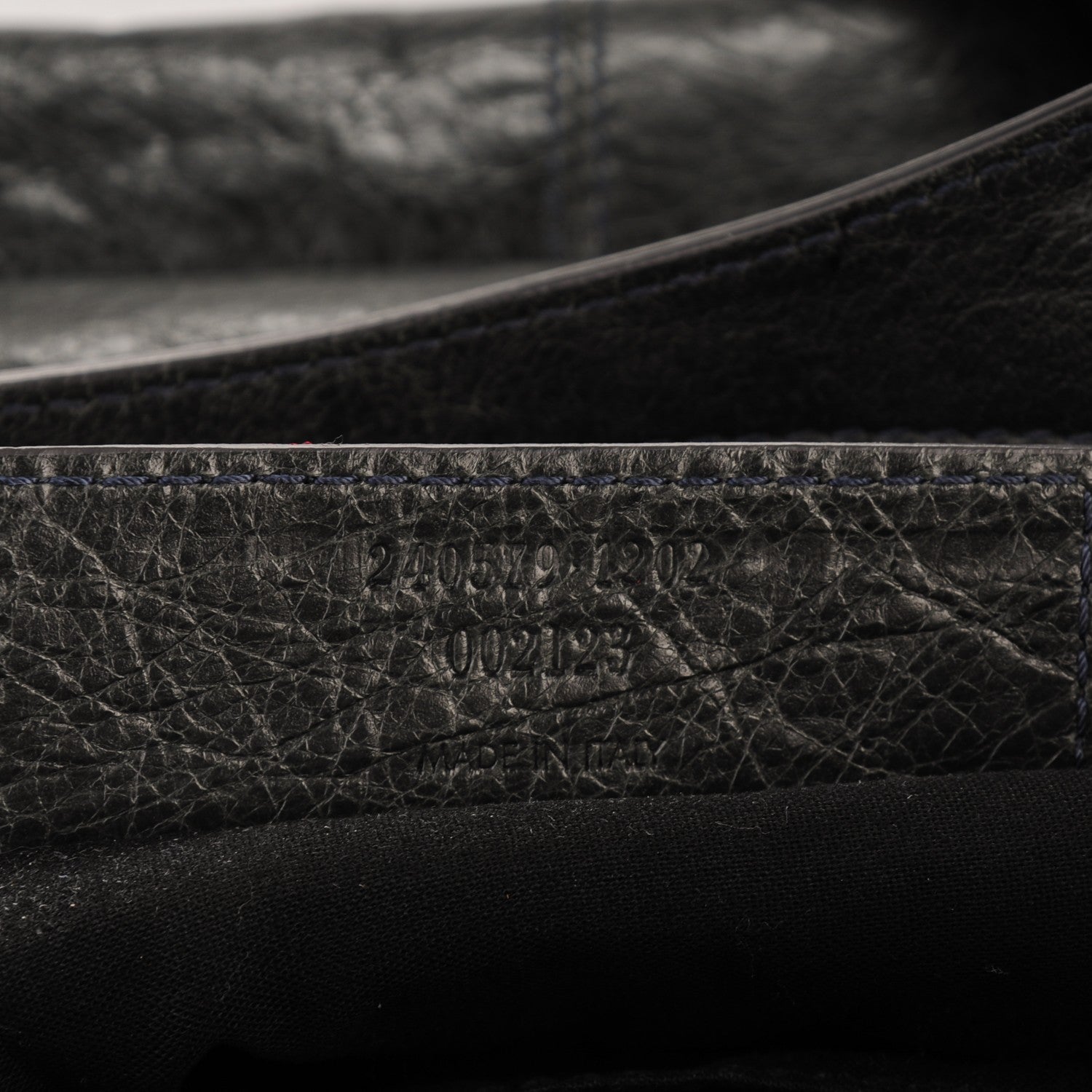 Balenciaga Agneau Classic Hardware Town Anthracite 7 of 7