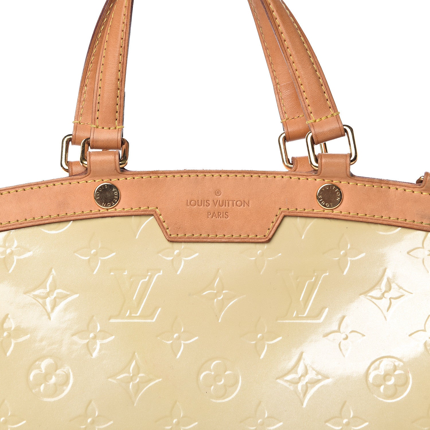 Louis Vuitton Vernis Brea MM Blanc Corail 8 of 16