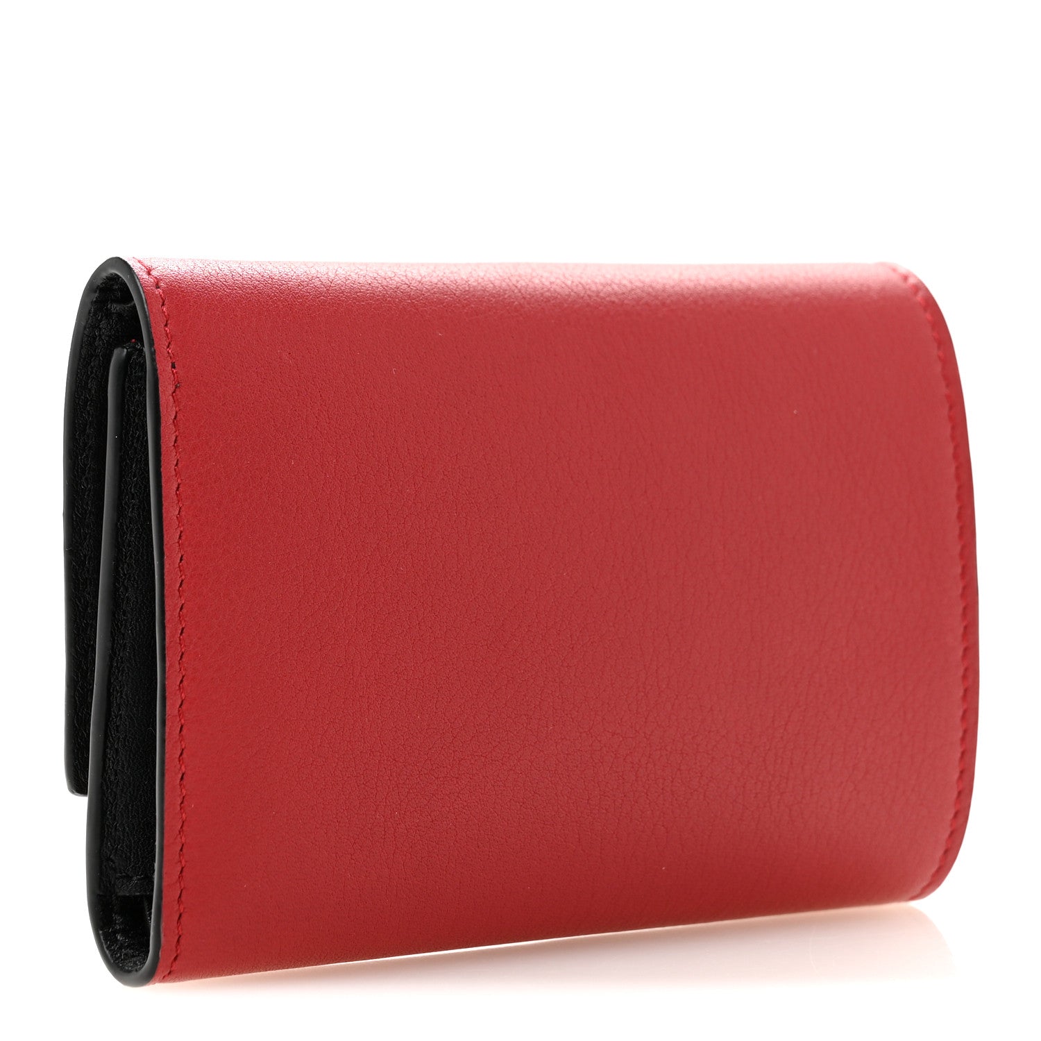 Loewe X SPIRITED AWAY Calfskin No Face Small Vertical Wallet Red 3 of 9