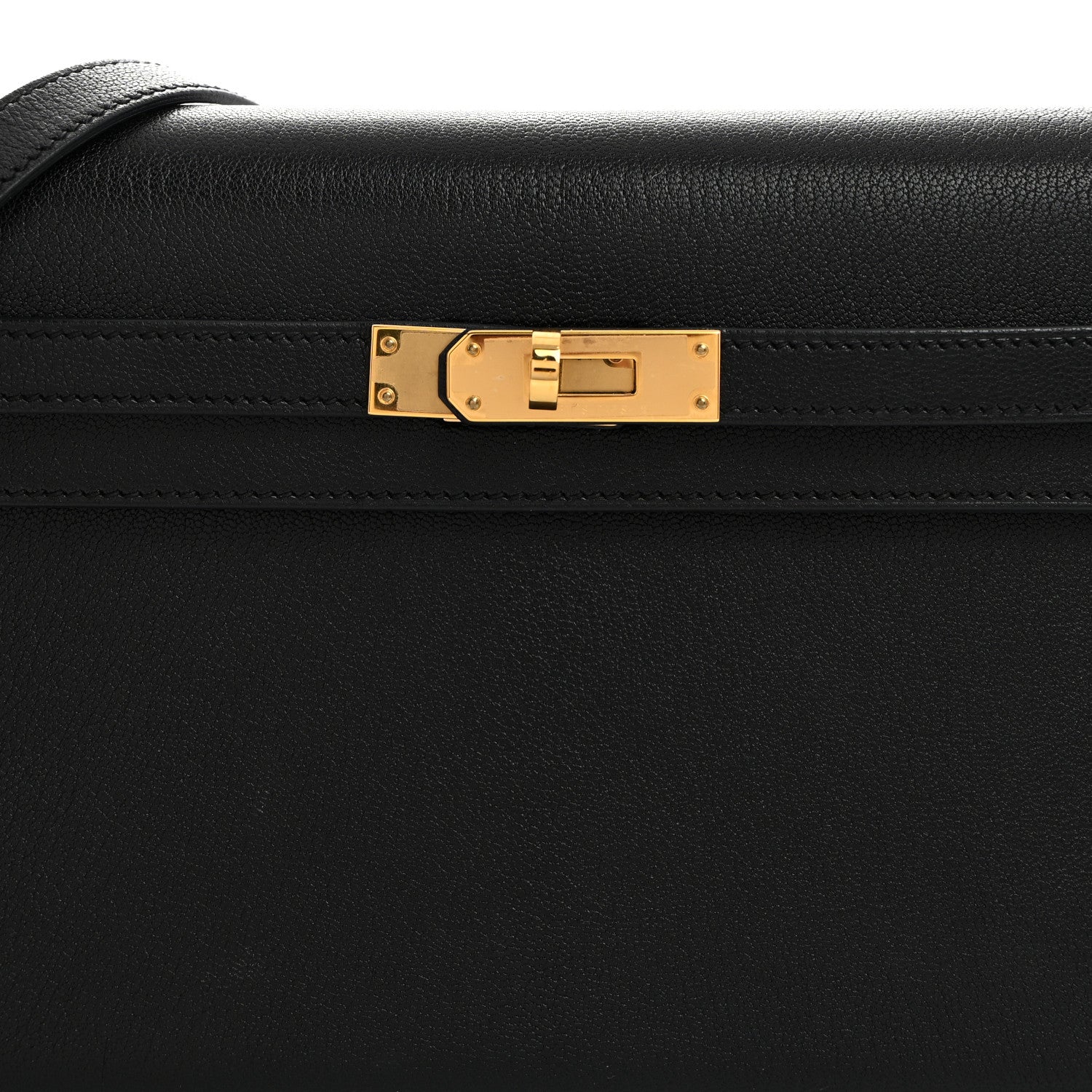 Hermes Chevre Chamkila Kelly Elan Black 8 of 11