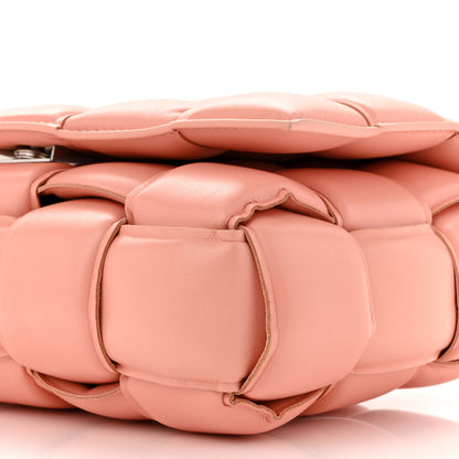 Bottega Veneta Nappa Maxi Intreccio Padded Cassette Crossbody Bag Peachy 10 of 10