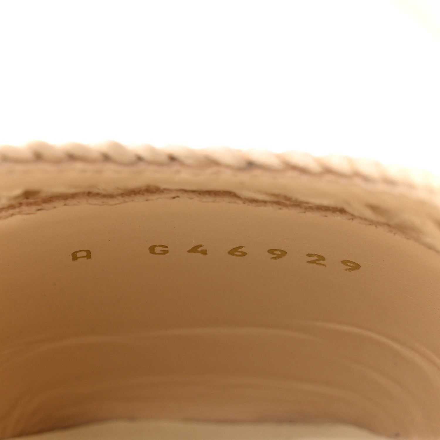 Chanel Satin Braided Slingback Flats 40.5 Beige 9 of 10