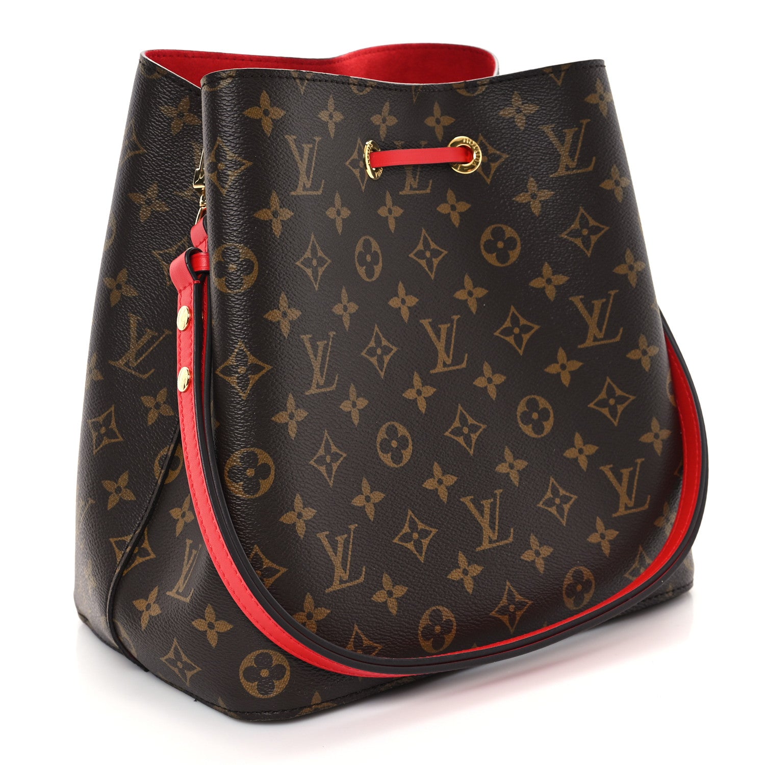 Louis Vuitton Monogram Neonoe MM Coquelicot 3 of 9