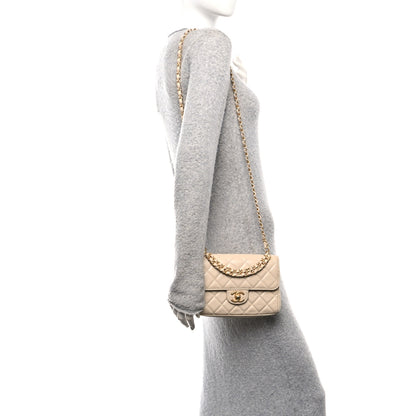 Chanel Caviar Quilted Small Coco First Flap Beige 2 of 11