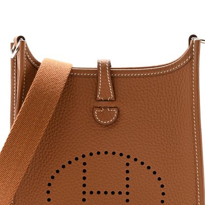 Hermes Taurillon Clemence Evelyne TPM Gold 8 of 11