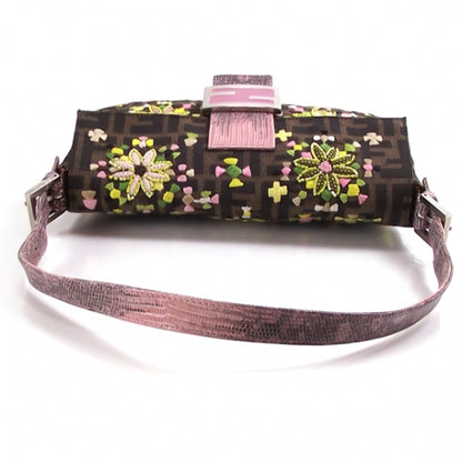 Fendi Karung Zucca Daisy Baguette Tobacco Multicolor 5 of 11