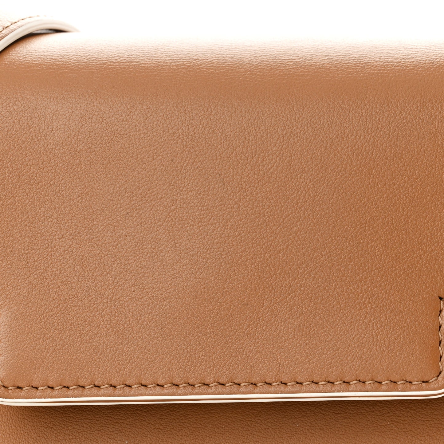 Calfskin MM Tempete Satchel Camel